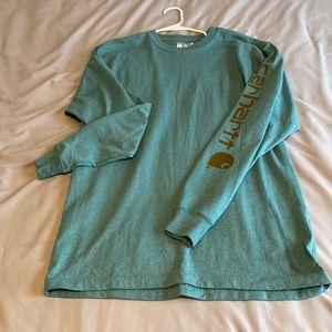 Mens small long sleeve loose fit carhartt